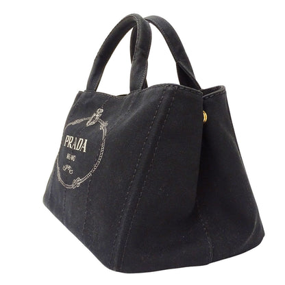 Prada Prada Women'S Canvas Canapa Medium Handbag/Shoulder Bag