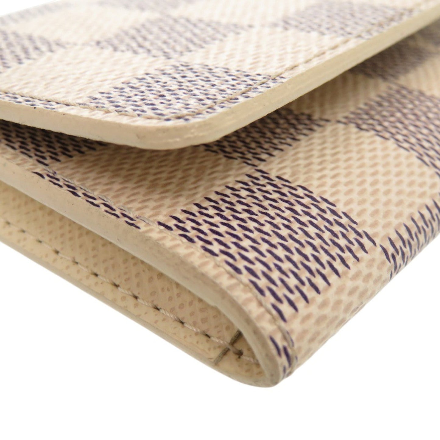 Louis Vuitton Azur Envelope Carte De Visite Damier Card Case N61746 White Lv 0719 Louis Vuitton