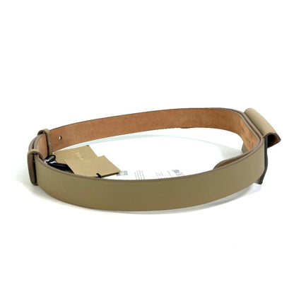 Burberry 8012136 Envelope Leather Belt With Pouch