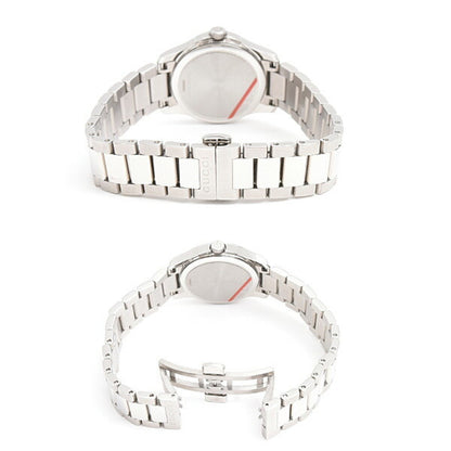 Gucci Women'S G-Timeless Battery-Operated Watch With Salmon Pink Dial And Stainless Steel Case