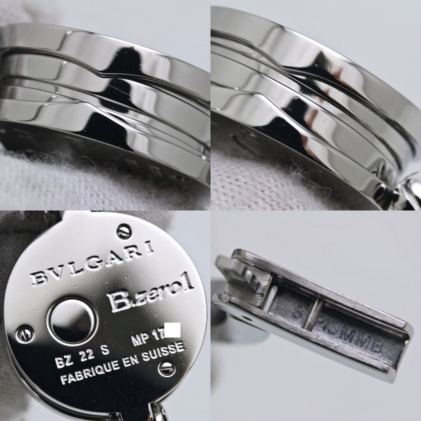 Bvlgari B.Zero1 Bz22Wsds Bz22S Women'S Watch With Diamond Bezel