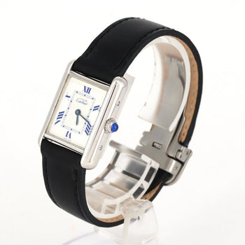 Cartier Must Tank Mm W1014054 Silver Quartz Watch