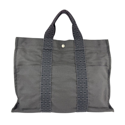 Hermes Herms Air Line Canvas Handbag