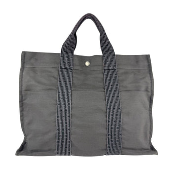 Hermes Herms Air Line Canvas Handbag