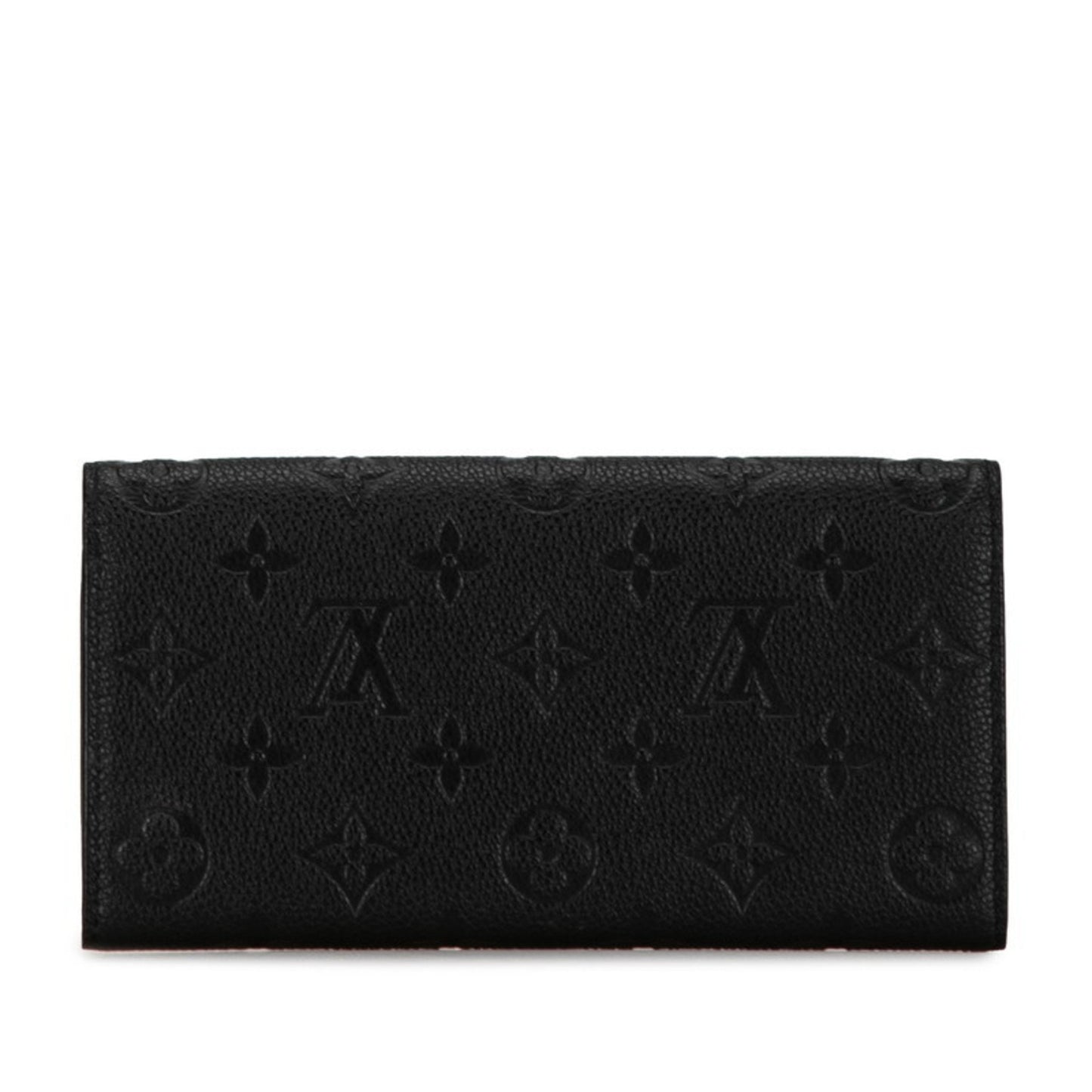 Louis Vuitton Monogram Empreinte Portefeuille Emily Long Wallet M62369 Noir Black Leather