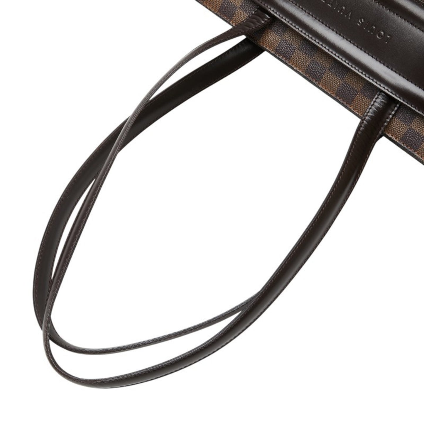 Louis Vuitton Damier Parioli Gm Tote Bag N51124 Ebene Brown Leather