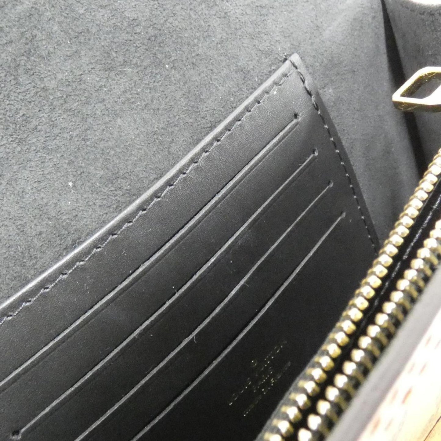 Louis Vuitton Monogram Portefeuille Dauphine M68746 Chain Wallet