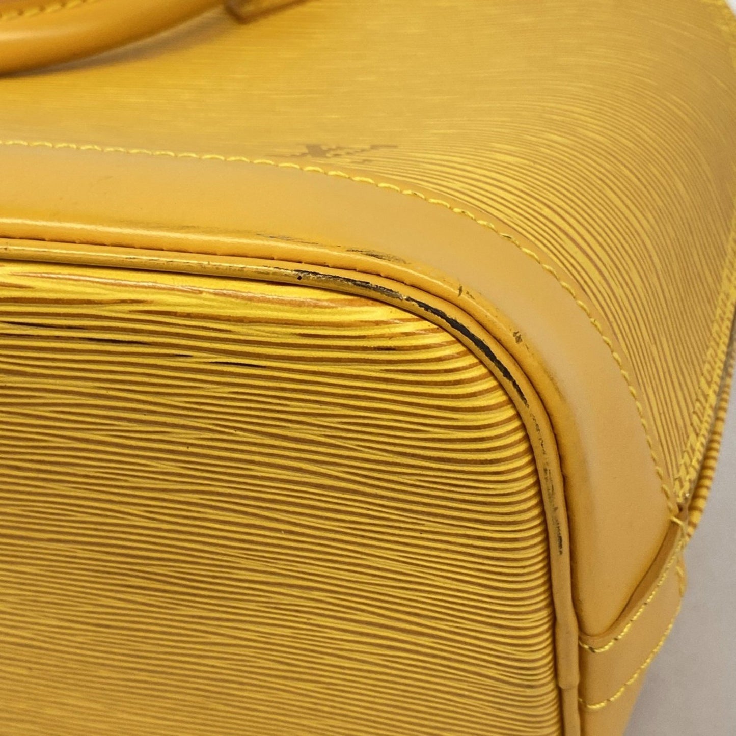 Louis Vuitton Epi Alma Handbag M52149 Jaune