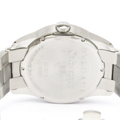 Bvlgari Solotempo Stainless Steel Quartz