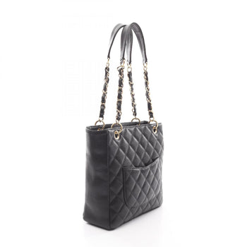 Chanel Matelasse Pst Tote Bag In Grained Calfskin Leather