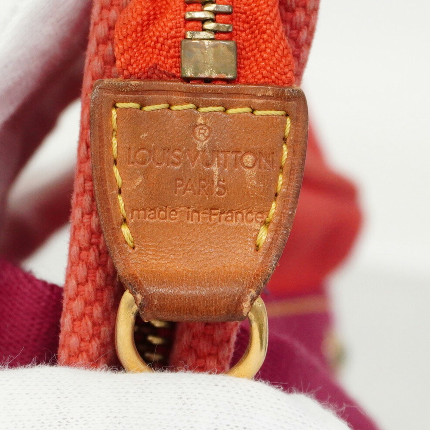 Louis Vuitton Antigua Cabas Pm Handbag M40037 Rouge