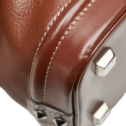 Louis Vuitton Suhali Lockit Pm Handbag M91889 Brown Leather