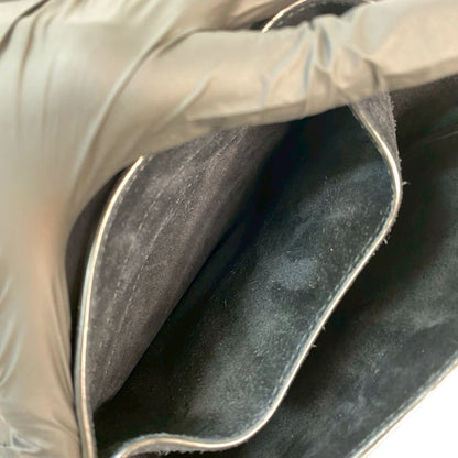 Yves Saint Laurent Saint Laurent Paris Kaia Small Ysl Logo Leather Shoulder Bag/Pochette In Black