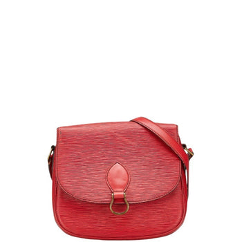Louis Vuitton Epi Saint-Cloud Crossbody Shoulder Bag M52197 Castilian Red Leather