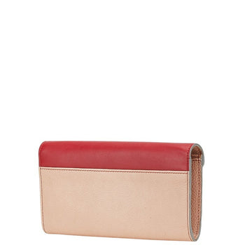 Chlo Chloe Multicolored Leather Long Wallet