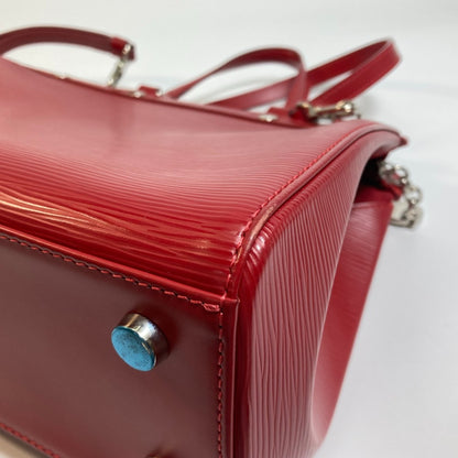 Louis Vuitton M4030E Epi Bag Shoulder Bag 2Way Hand Bag Carmine Red