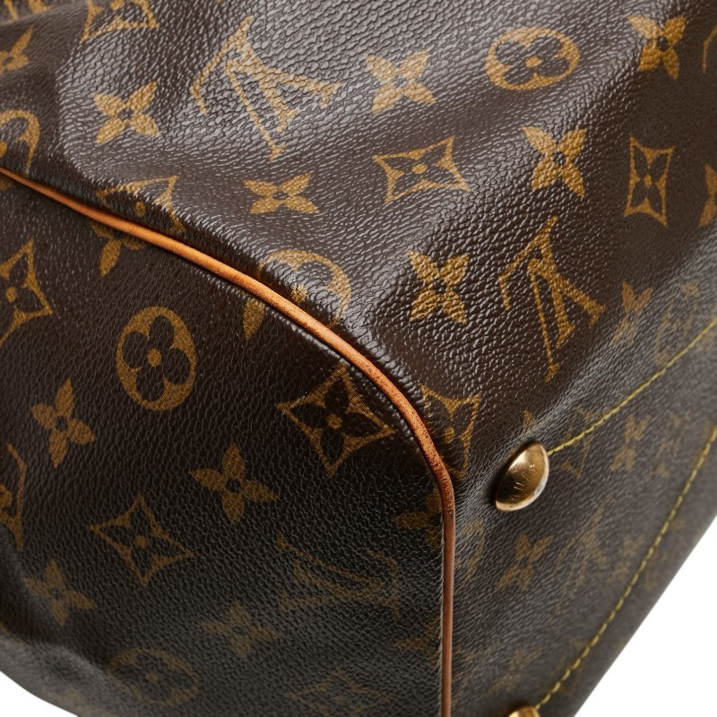 Louis Vuitton Monogram Tivoli Gm Handbag/Shoulder Bag M40144 Brown Leather