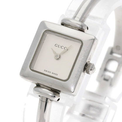 Gucci 1900L Square Face Watch Stainless Steel/Ss