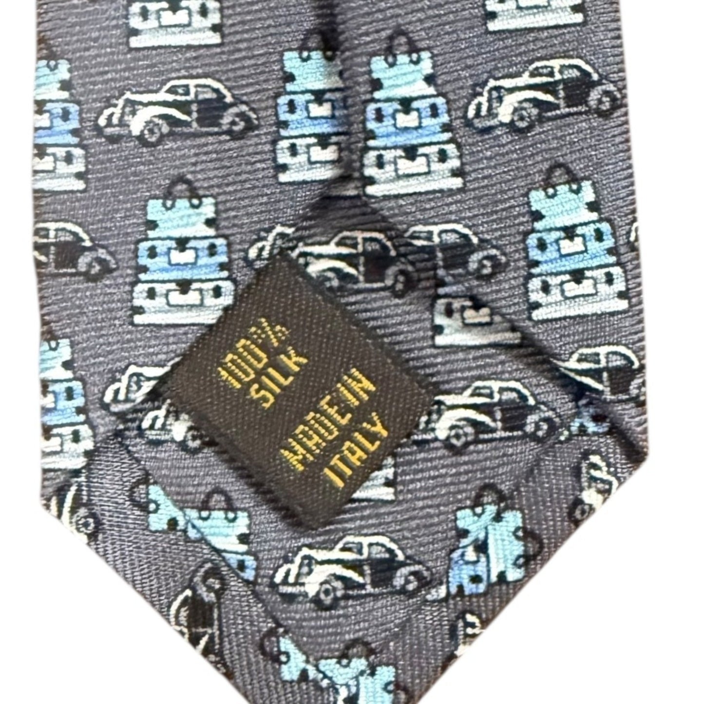 Louis Vuitton Louis Vuitton Car Bag With Small Pattern Silk Tie