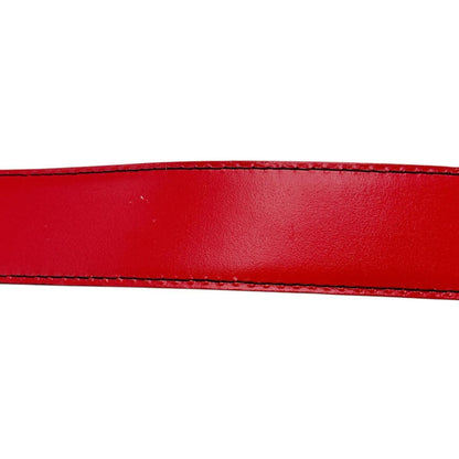 Louis Vuitton Louis Vuitton Belt Epi Red Leather