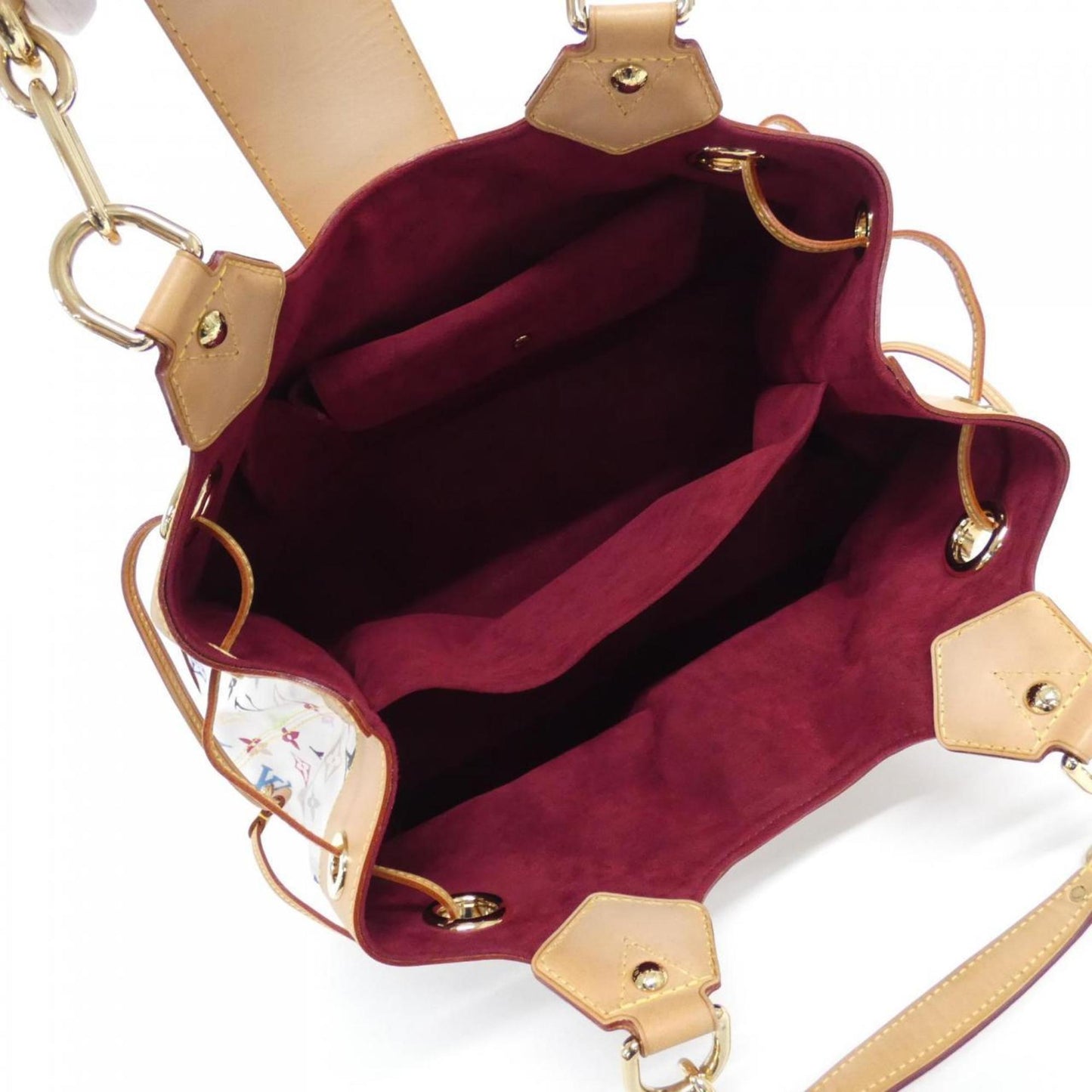 Canvas Louis Vuitton Shoulder Bag Coated