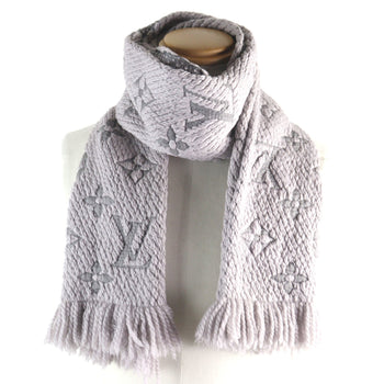 Louis Vuitton M74742 Echarpe Logomania Silk Blend Monogram Fringed Scarf