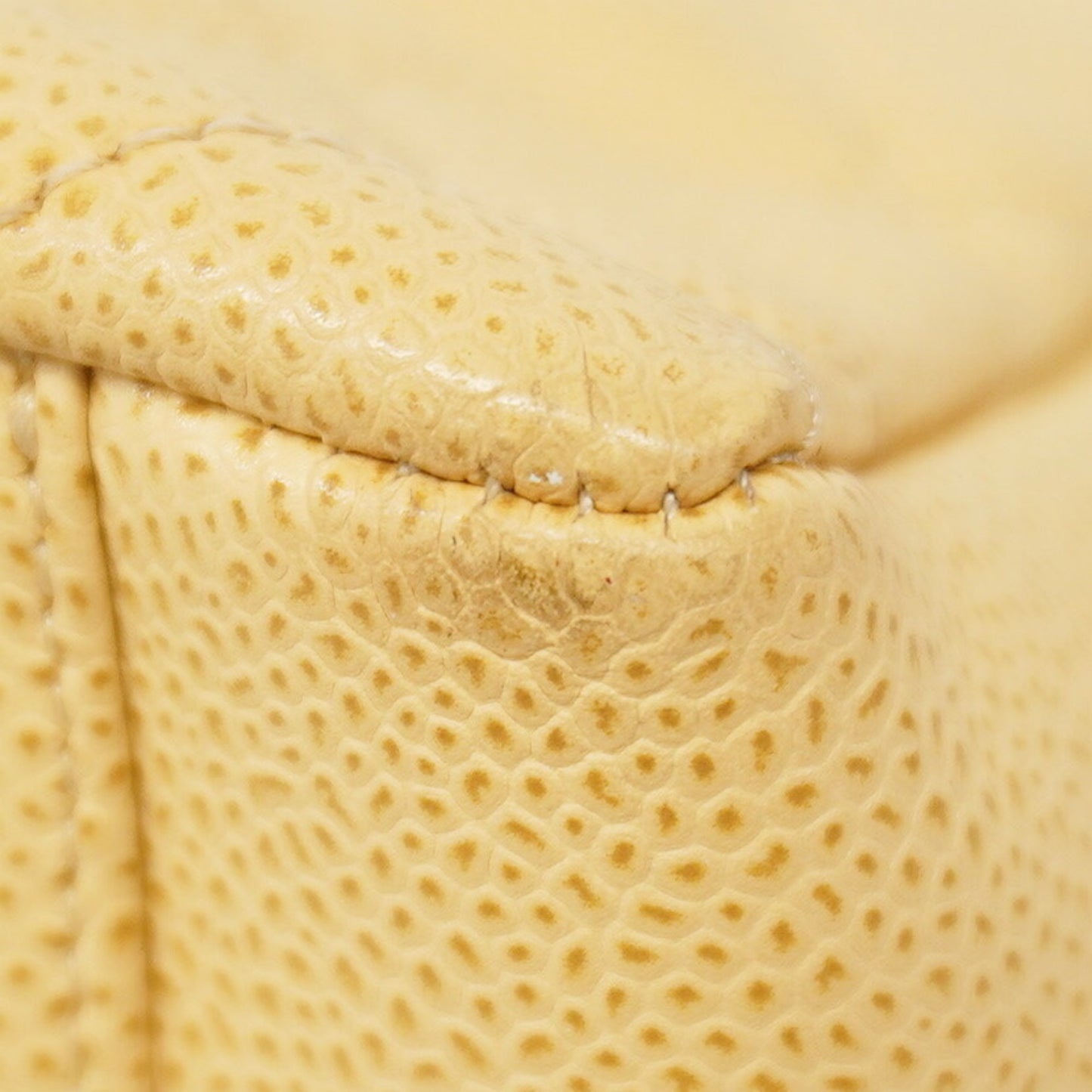 Chanel Matelasse Chain Handbag In Beige Caviar Leather For Women