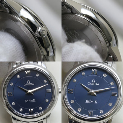 Omega De Ville Prestige 424.10.27.60.53.001 8P Diamond Stainless Steel