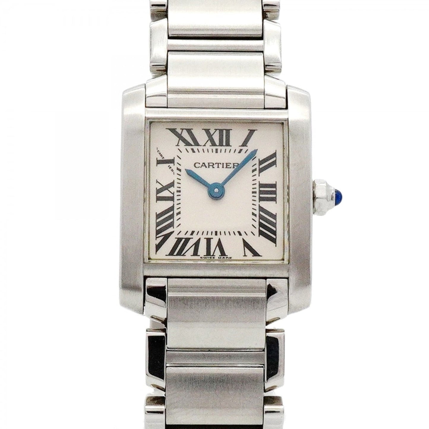 Cartier Tank Franaise SM W51008Q3 White Dial