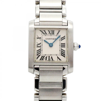 Cartier Tank Franaise SM W51008Q3 White Dial