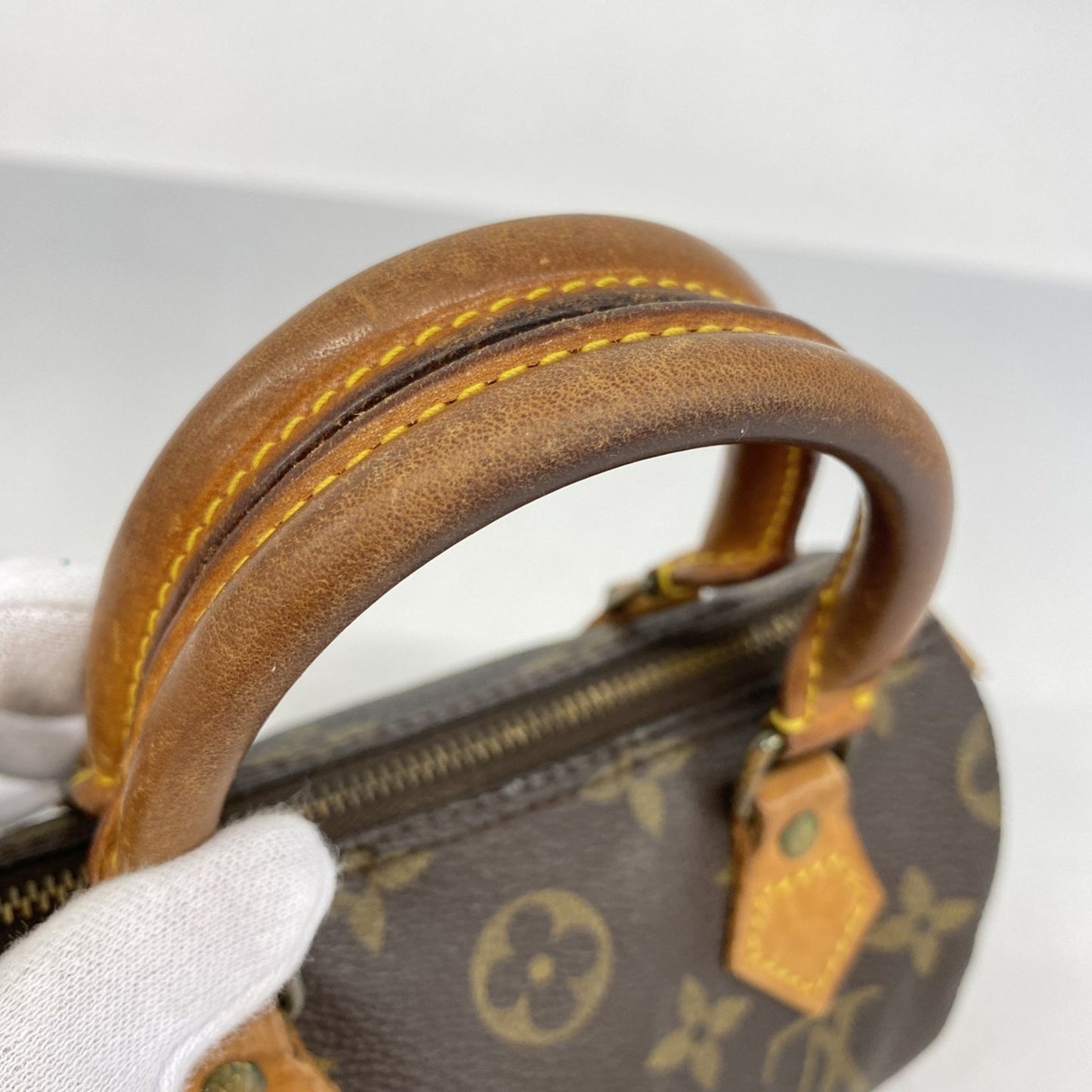 Louis Vuitton Monogram Mini Speedy Handbag M41534 Brown