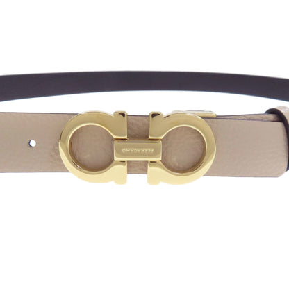 Salvatore Ferragamo Gancini Hardware Leather Belt