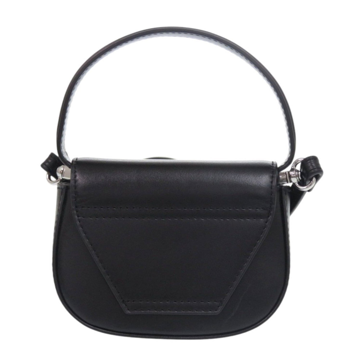 Diesel 1Dr Xs Wonder X08709 Pr818 Leather Black Shoulder Bag 0644 Diesel