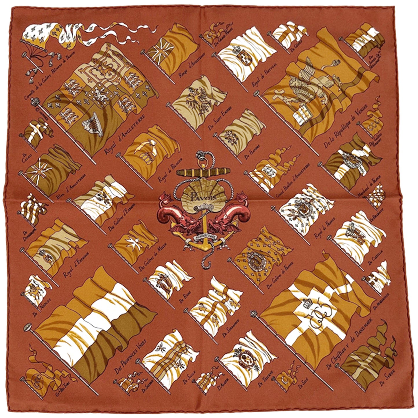 Herms Hermes Carr 40 Scarf