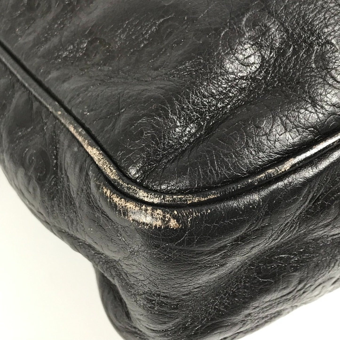 Gucci 201448 Guccissima Gg Pochette Shoulder Bag In Shimmering Leather