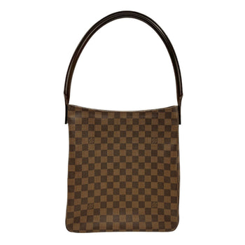 Louis Vuitton Louis Vuitton Shoulder Bag Damier Looping Gm Canvas Brown