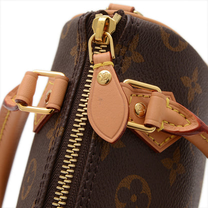 Louis Vuitton Monogram Nano Speedy 2-Way Shoulder Bag M81085