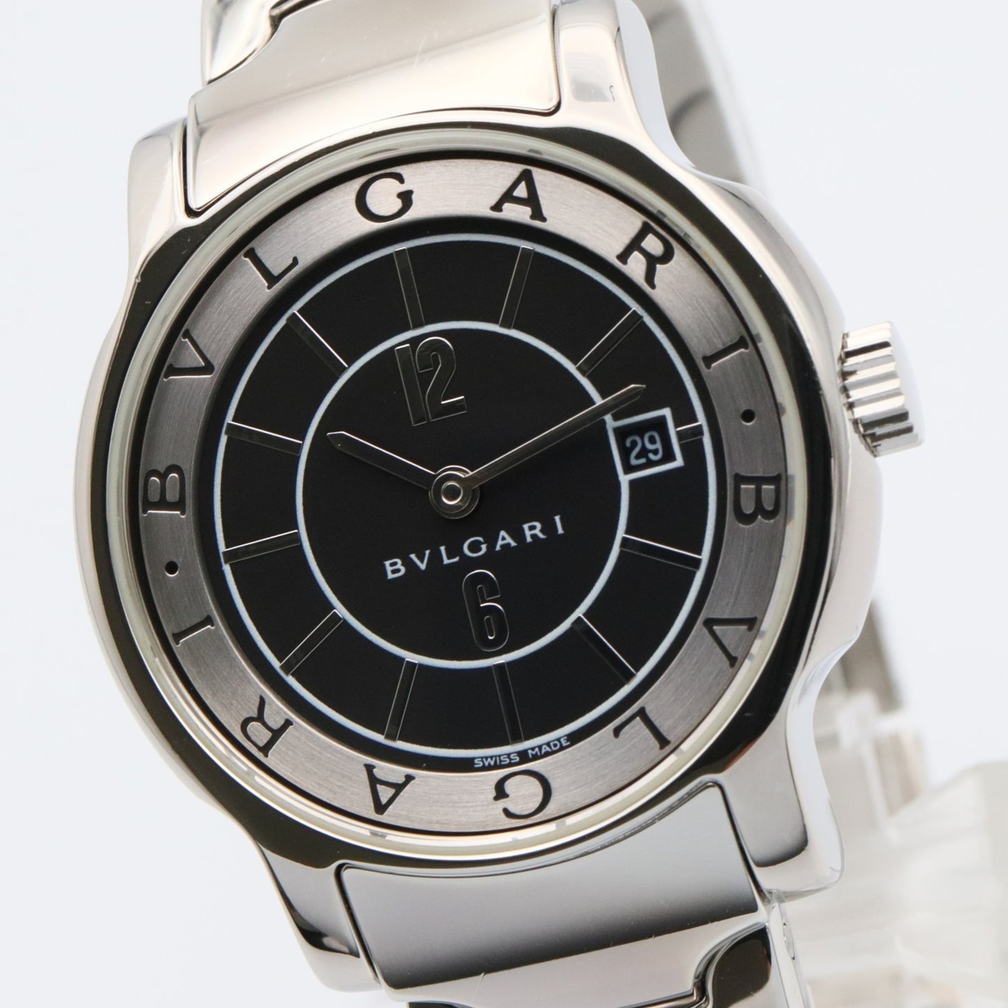 Bvlgari Solotempo Stainless Steel Watch For Women