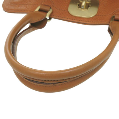 Longchamp Gaby Leather Brown Tote Bag 1526