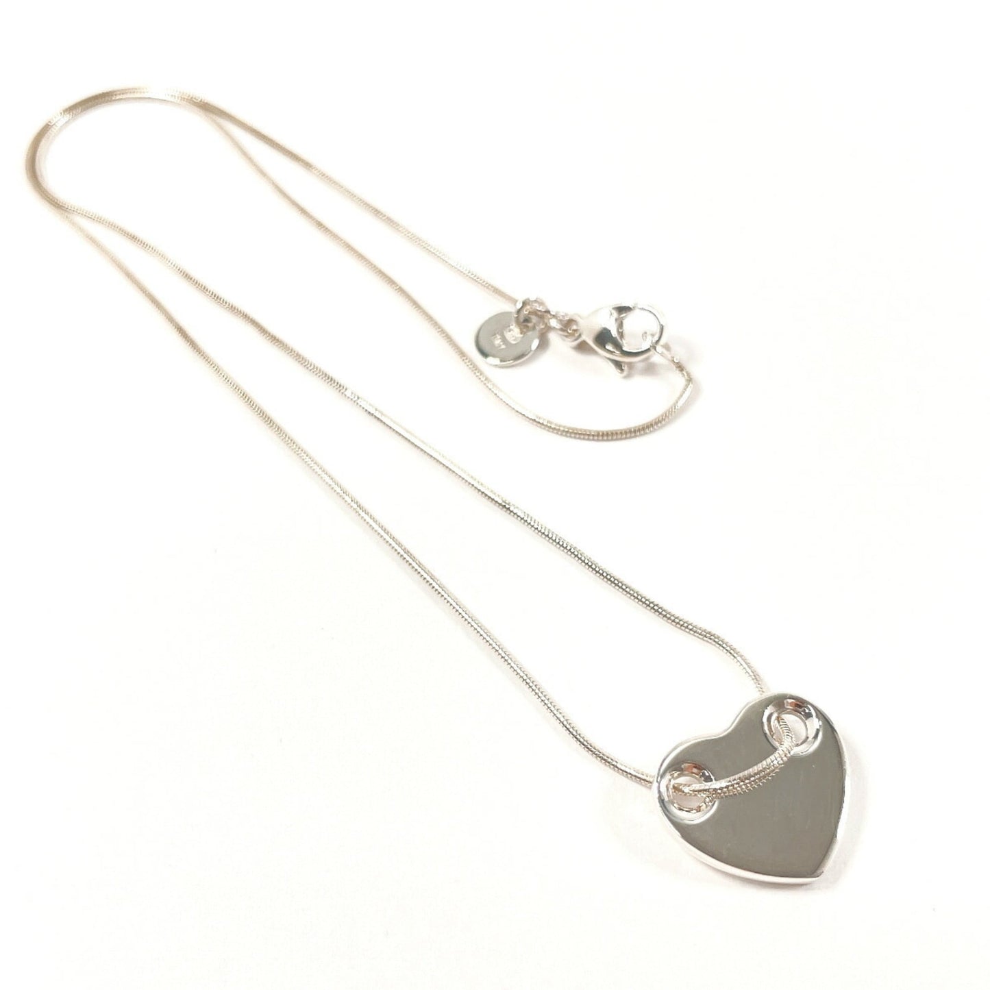 Tiffany & Co. Tiffany Heart Plate Necklace
