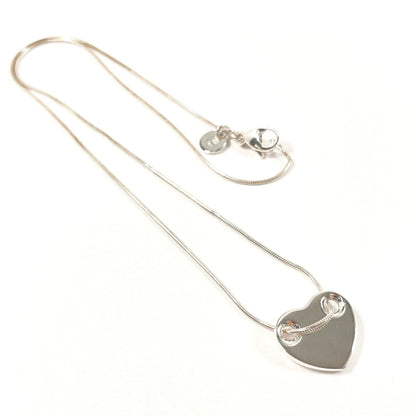Tiffany & Co. Tiffany Heart Plate Necklace