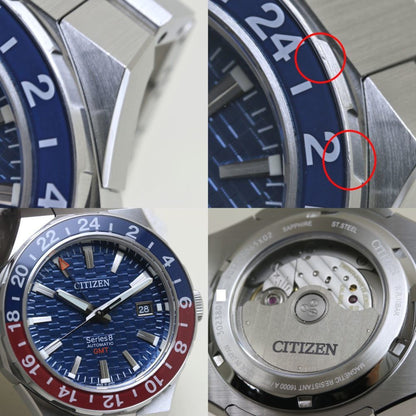 Citizen Series 8 880 Mechanical Gmt Nb6030-59L Stainless Steel