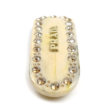 Prada Prada Resin Barrette Plex Hair Clip