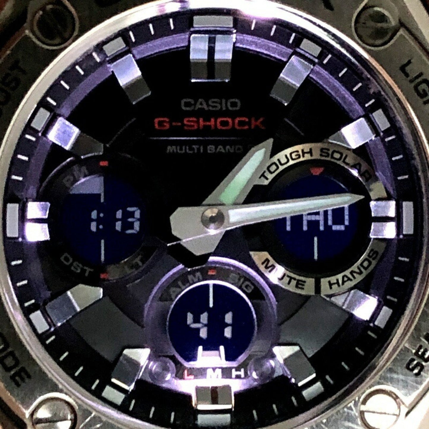 G-Shock Casio Gst-W110D-1A G-Steel Watch With Radio-Controlled Solar-Powered Movement