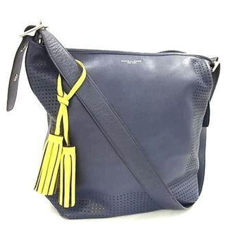 Coach Legacy Shoulder Bag 22762 Navy Leather