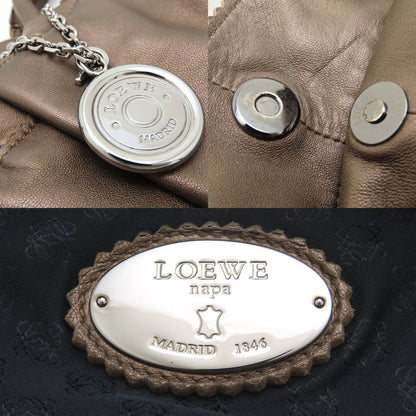 Loewe Nappa Aire 315.85.B52 Handbag Leather Bronze 352513