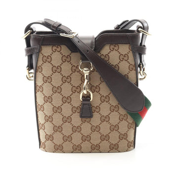 Gucci Gg Shadow Mini Bucket Shoulder Bag