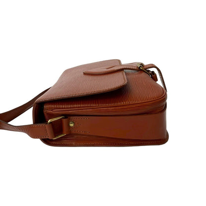 Louis Vuitton Culteciel Epi Leather Shoulder Bag/Pochette In Kenya Brown