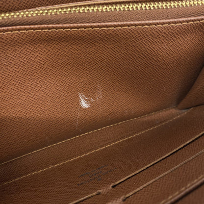 Louis Vuitton Monogram Zippy Wallet M60017 Brown