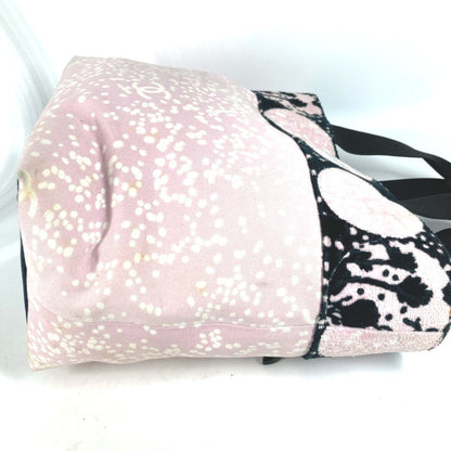 Chanel High Summer Pile Large Tote Bag Shoulder Bag Shoulder Bag Pink Black